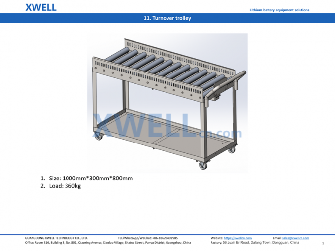 Semi automatic prismatic battery module assembly line Xwell