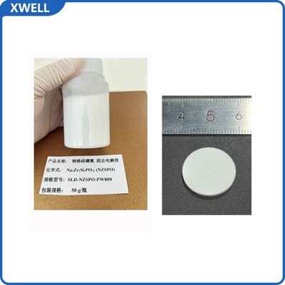 Quality  Sodium Zirconium Silicon Phosphorus Oxygen NZSPO Sodium Ion Solid State Battery 99.9% High Purity factory